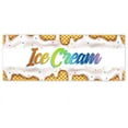 thumbnail image 1 of Ice Cream Cone 13 oz Vinyl Banner With Metal Grommets, 1 of 5