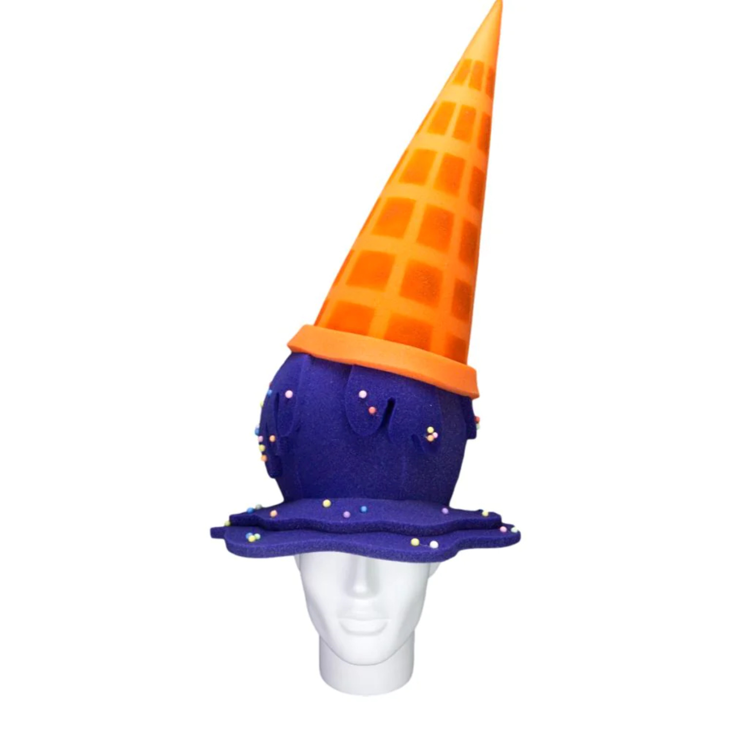 Ice Cream Cone Hat Ice Cream Party Hat Party Decor Hat Ice Cream