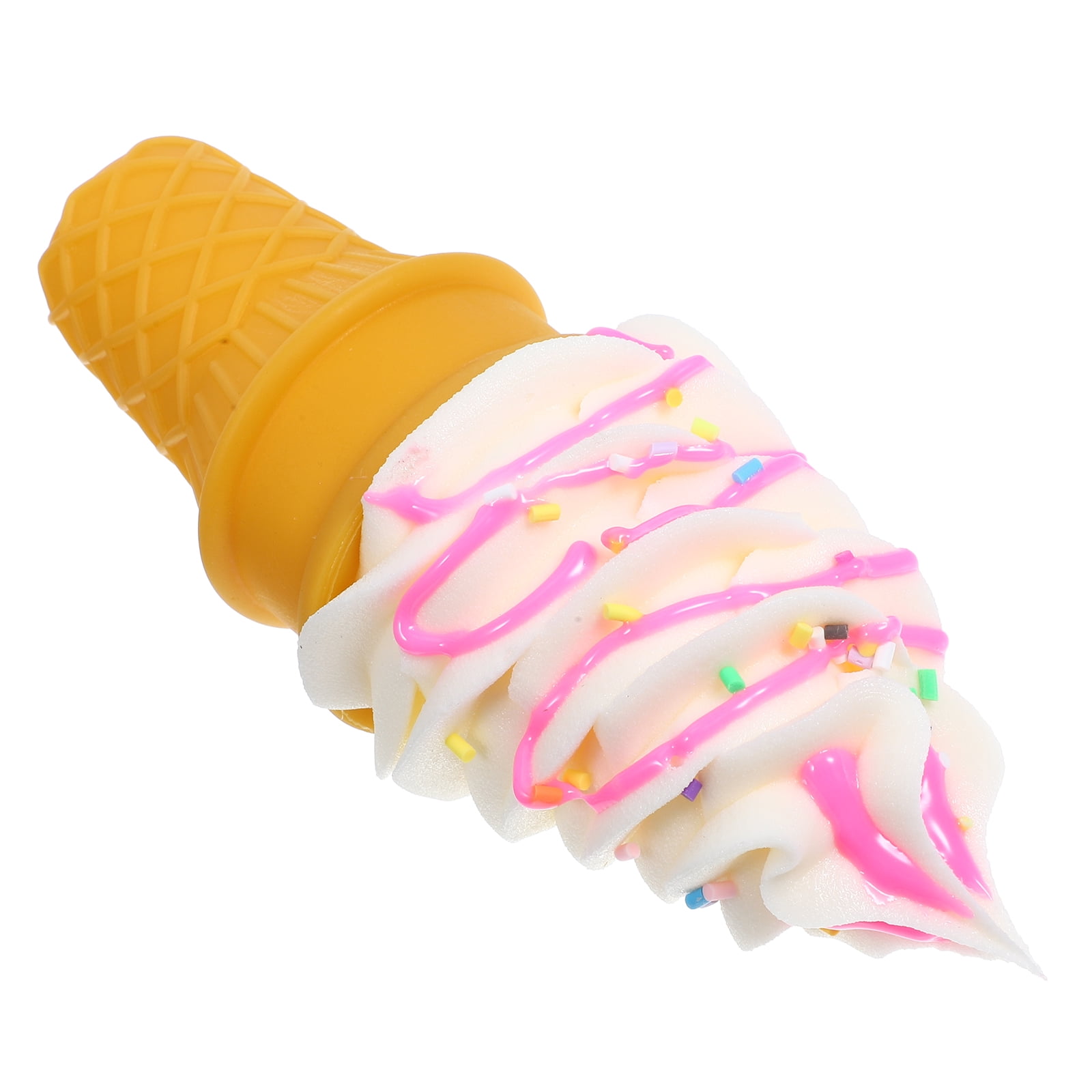 Ice Cream Cone Model Toys Realistic Ice Cream Fake Food Model Fake