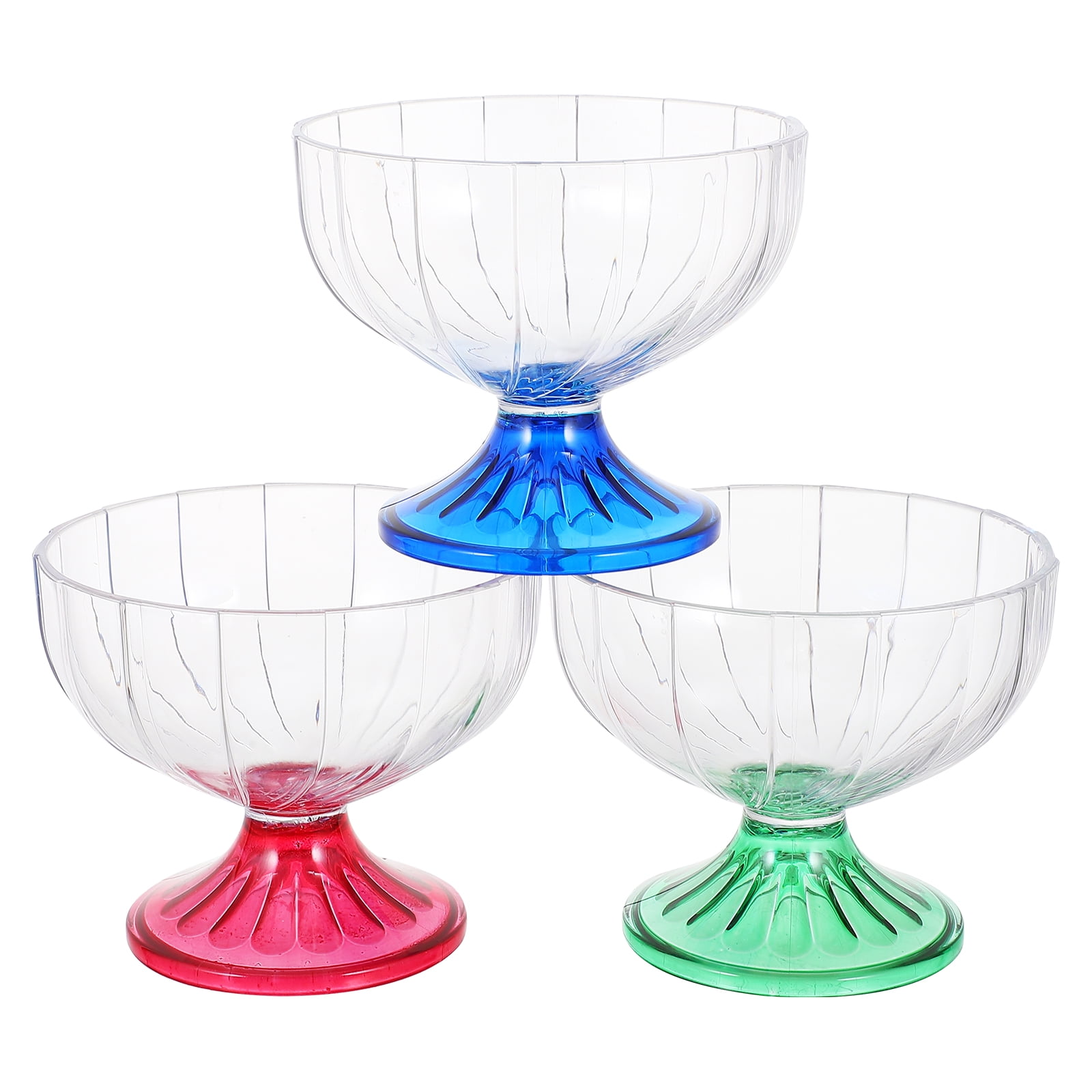 Ice Cream Cup Plastic Sundae Glasses Wine Cups Disposable Cake