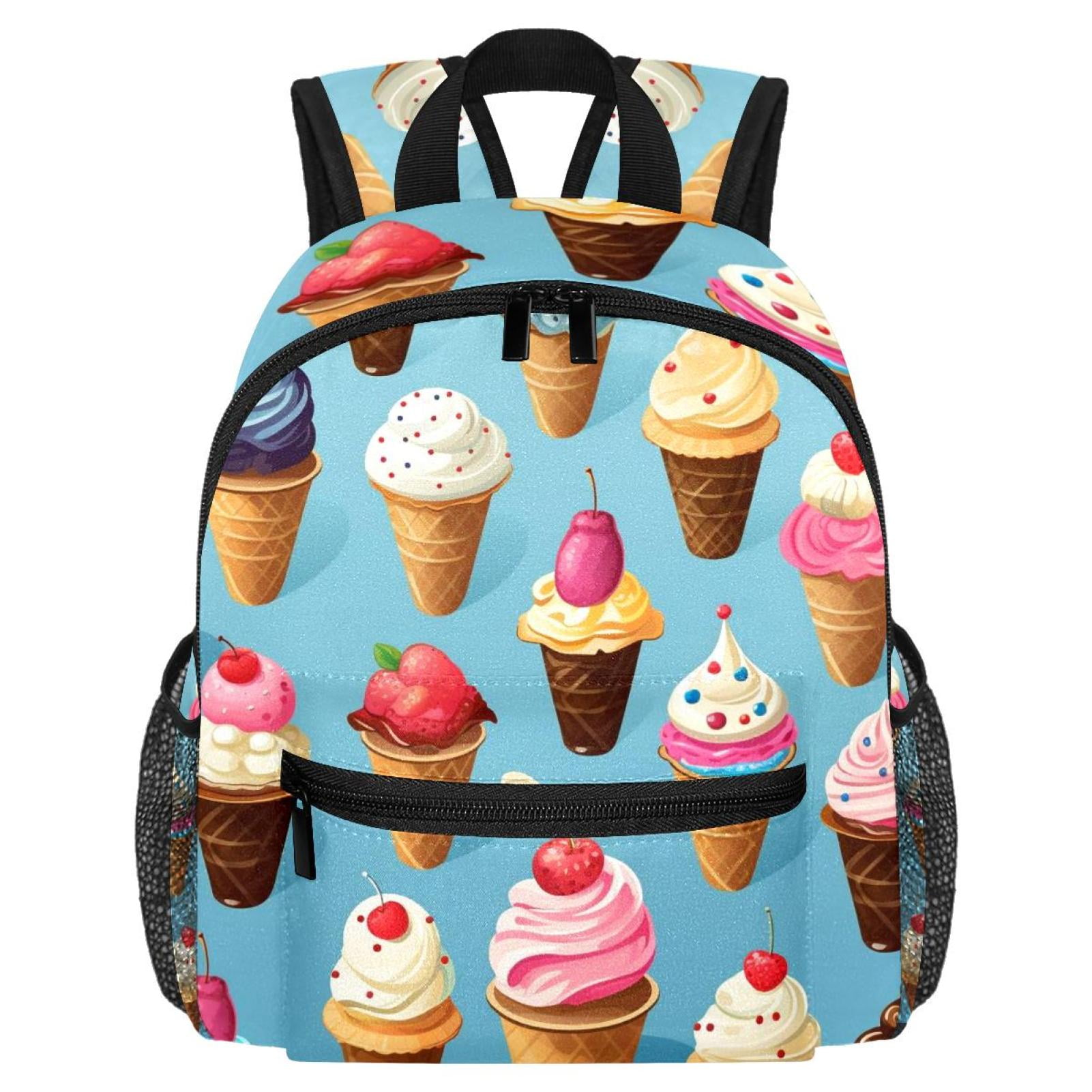 Ice Cream Cute Printed Mini Backpacks for Boys and Small Girls ...