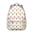 thumbnail image 1 of Ice Cream Design School Backpack - Soft Serve Print Bookbag, Roomy & Organized, Fits 15” Laptop, Great Gift for Students & Professionals, 1 of 6