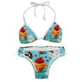 thumbnail image 1 of Ice Cream Detachable Sponge Adjustable Strap Bikini Set Two-Pack Swimsuits for All Occasions, 1 of 6