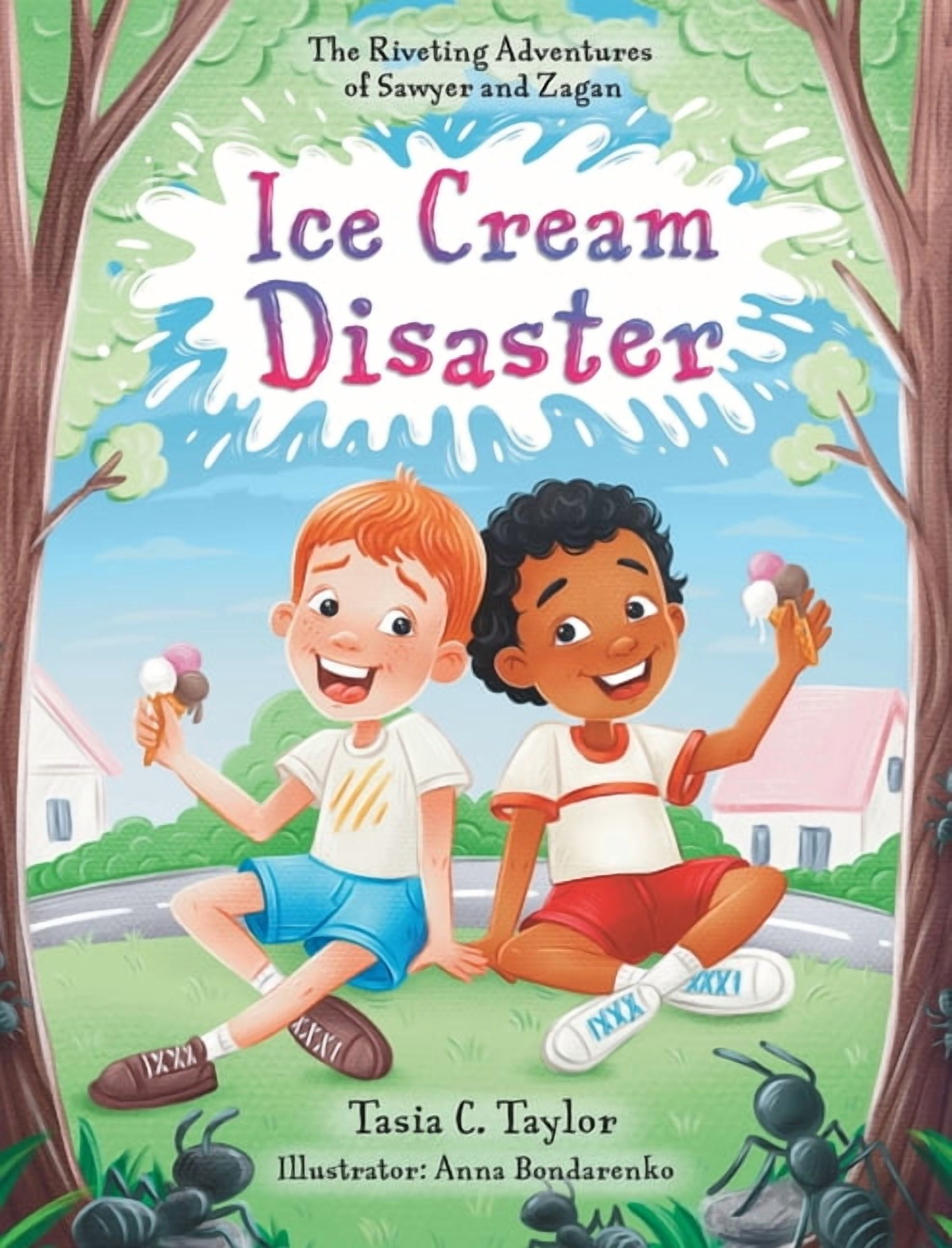 Ice Cream Disaster: The Riveting Adventures of Sawyer and Zagan, (Hardcover)