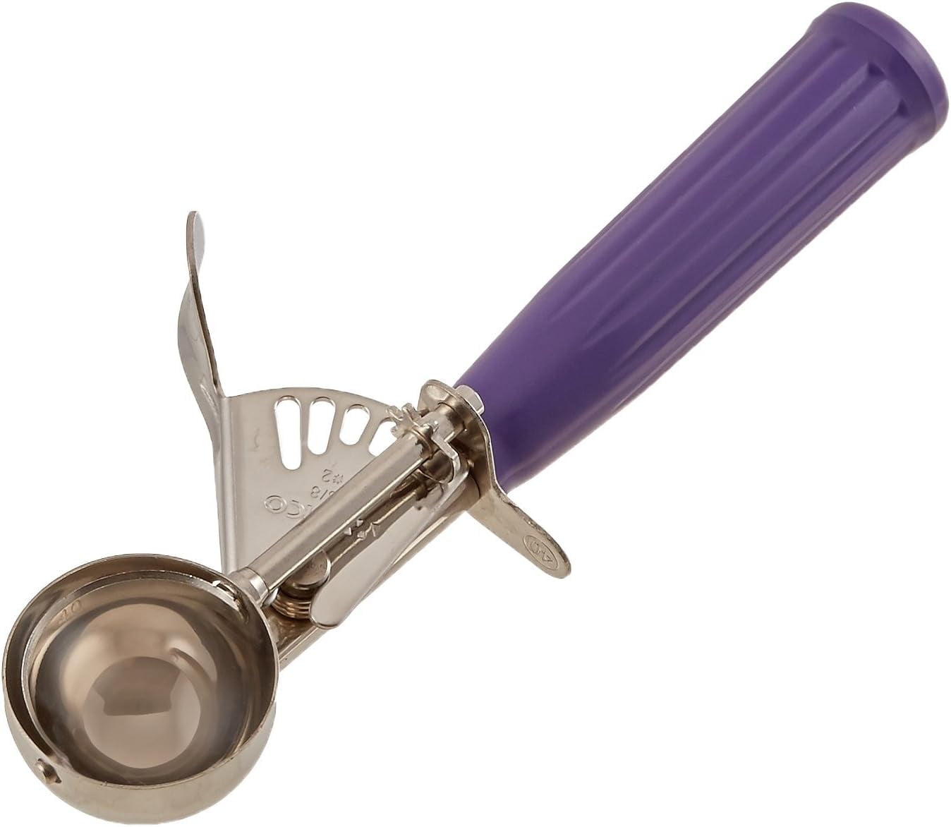 Ice Cream Disher With Plastic Handle, Purple