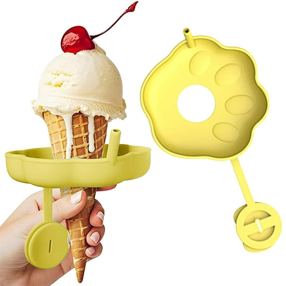 Ice Cream Drip Tray Stand - Silicone Popsicle Holder, No Drip Mold, Reusable Freezer Accessory | 6 Slot