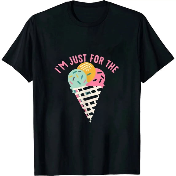 Ice Cream Food Foodie Funny Gift T-Shirt