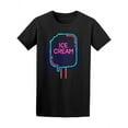 thumbnail image 1 of Ice Cream In Sharp Effect T-Shirt Men -Image by Shutterstock, Male Medium, 1 of 2