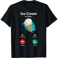 thumbnail image 1 of Ice Cream Is Calling T-Shirt, 1 of 4