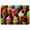 thumbnail image 1 of Ice Cream Kitchen Rugs Indoor Rug Door Mats - Polyester, Non-Slip, Machine Washable, 1 of 6