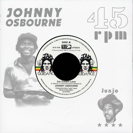 Ice Cream Love Johnny Osbourne (Vinyl Record)
