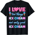 thumbnail image 1 of Ice Cream Lover Frozen Sorbet Cone Sweet Gelato Dessert T-Shirt, 1 of 4