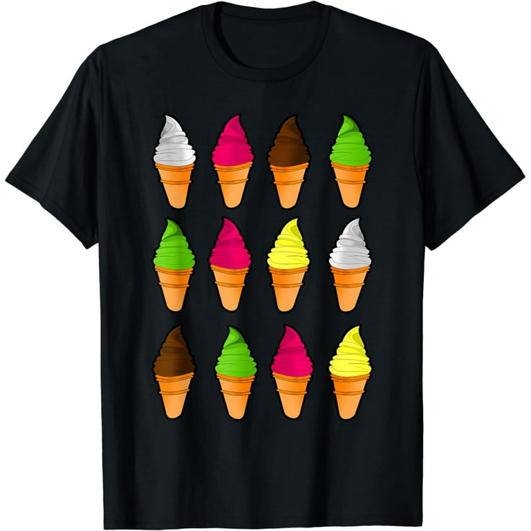 Ice Cream Lover T-Shirts For Summer Ice Cream Lover T-Shirts For Summer