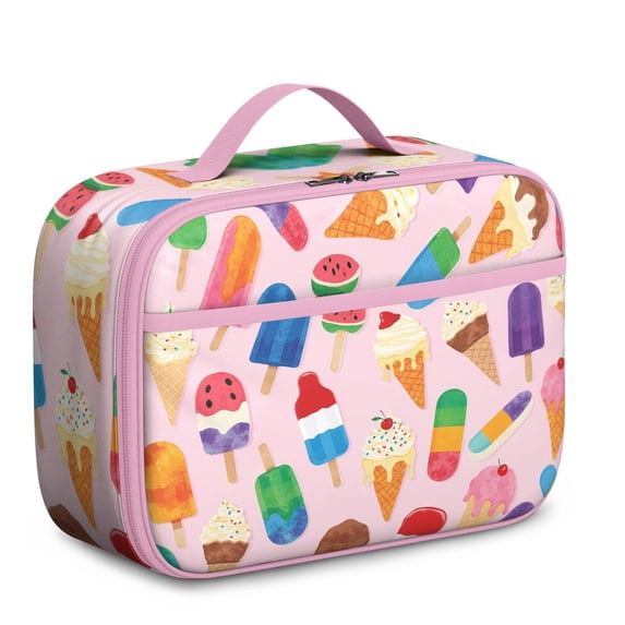 Ice Cream Lunch Box Men Women Women Cooler Bag Lining Portable Lightweight Lunch Cooler Bag for Daily Use Office