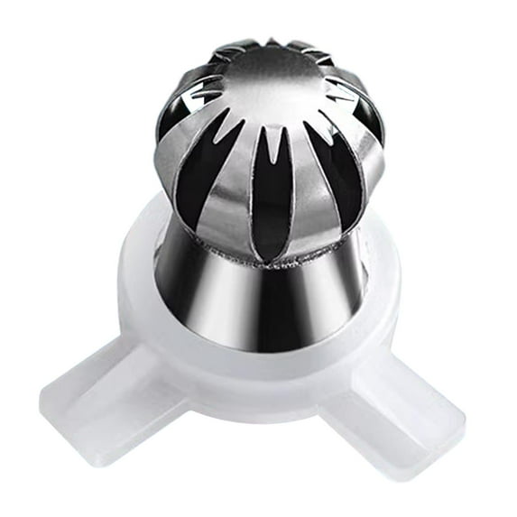 Ice Cream Machines Spout Ice Cream Machines Nozzle Countertop Flower Shaped Freeze Yogurt Machine Portable Stainless Steel Modeling Cap Spout C
