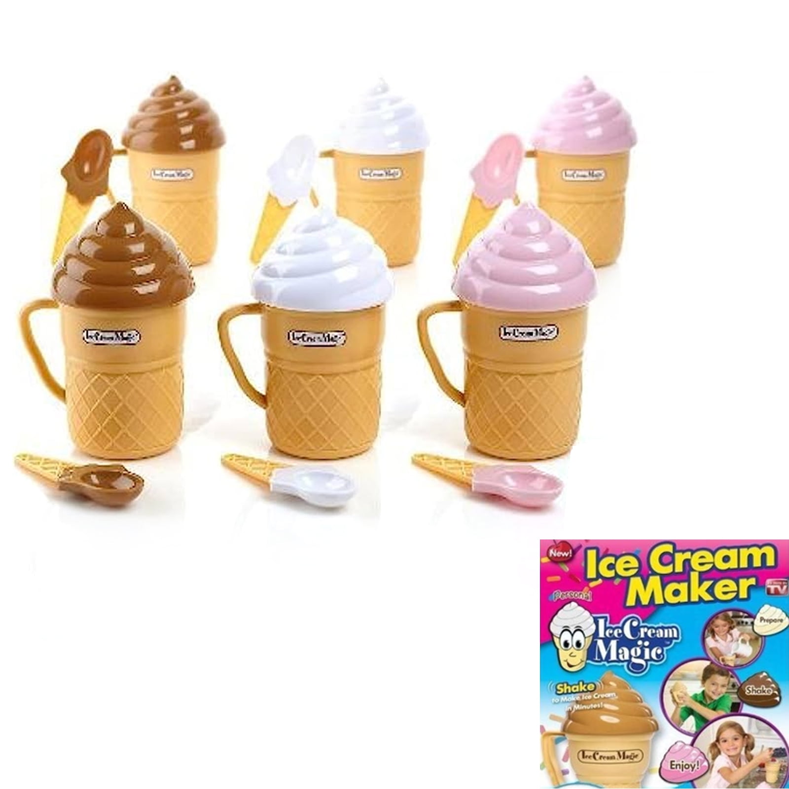 Personal Ice Cream Maker Shake It Make It Ice Cream Magic As Seen