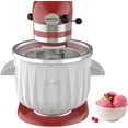 Ice Cream Maker Attachment for Kitchenaid Stand Mixer, 2 Quart Ice