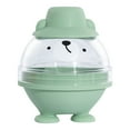 thumbnail image 1 of Ice Cream Maker Dessert Bowl DIY Ice Cream Bowl Kitchen Tool Ice Bowl Containers-Freezing Container Large-Capacity Round Empty Moulds Homemade Ice Bowl Ice Trays for Freezer Green, 1 of 2