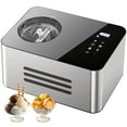 thumbnail image 1 of TINANA 2.1QT Ice Cream Maker with Built-In Compressor, No Pre-Freezing, Stainless Steel, LCD Display & Timer, Yogurt Sorbet Gelato Maker, 1 of 8