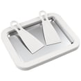 thumbnail image 1 of Ice Cream Maker Pan with 2 Scrapers Ice Cream Maker Plate Multifunctional Cold Sweet Fried Food Plate Durable Rolled Ice Cream Maker Homemade Rolled Cream Frozen Yogurt Gelato, 1 of 8