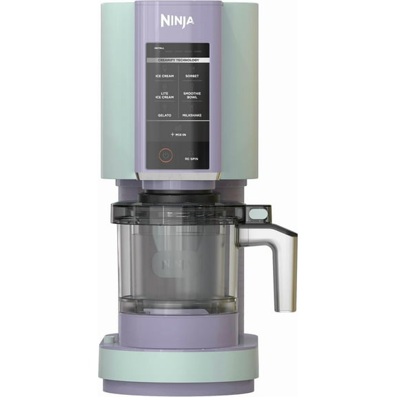 Ice Cream Maker for Gelato, Mix-ins, Milkshakes, Sorbet, Smoothie Bowls, 7 One-Touch Programs, Blueberry Mint