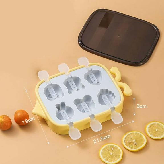 Ice Cream Molds Household Use Making Popsicles Popsicles Ice Cream Ice Cubes Children's Food Grade Grinding Tools Ice Grids Perfect For Fruit Tea Whisky Wine Beer Cocktail Milk Cola