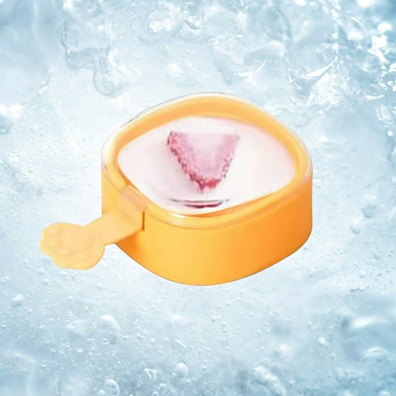 Ice Cream Molds Silicone Freezer Trays with Easy Release Design and Leak Proof Lids,Homemade Ice Makers for Frozen Dessert Treats and Refrigerator Snack Preparation