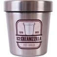 thumbnail image 1 of Ice Cream Pint Cooler 16oz Stainless Steel Insulated Vacuum Sealed Pint Cooler Keeps Ice Cream Gelato & Treats Cold Frozen For Up To 4 Hours, 1 of 5