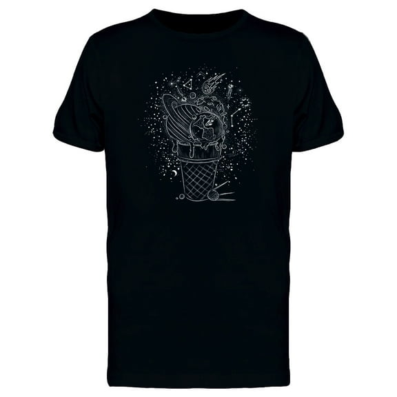 Ice Cream Planets T-Shirt Men -Image by Shutterstock, Male 3X-Large