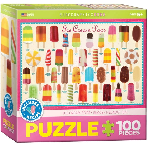 Ice Cream Pops 100-Piece Puzzle