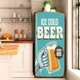 thumbnail image 1 of Ice Cream Printed Refrigerator Door Mural Stickers Wateproof PVC Customized Beer Door Wallpaper Fridge Cabinet Wall Art Sticker, 1 of 5