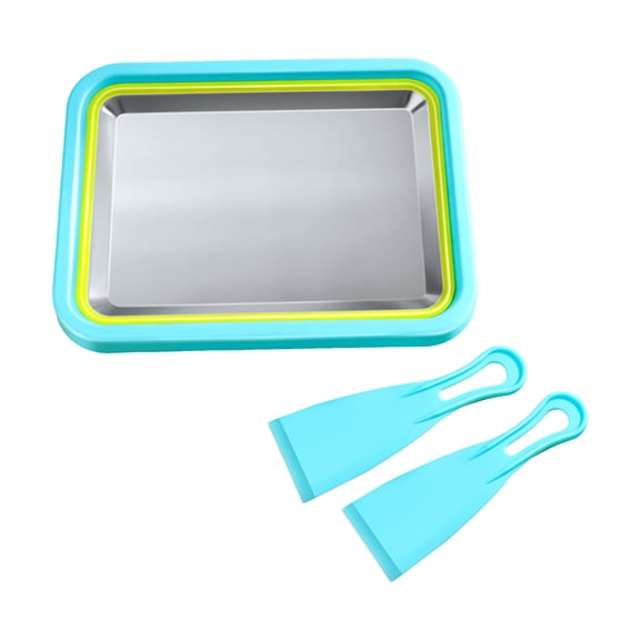 Ice Cream Roll Maker Rolled Ice Cream Machine, Sweet Spot Pan, Instant Cold Plate, Ideal for Making Rolled Ice Cream Soft Serve Slushies Frozen Yogurt Sorbet and Gelato