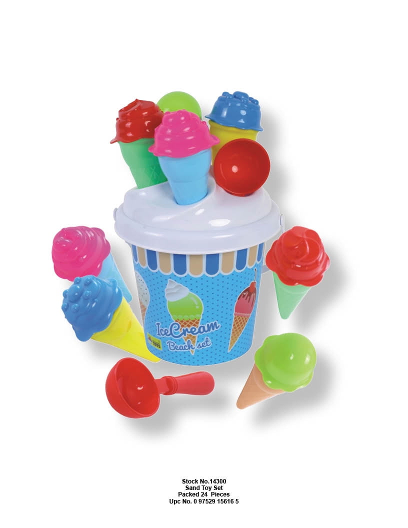 Ice Cream Sand Toy Set For Kids (ages 6+). Surfgear