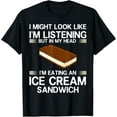 thumbnail image 1 of Ice Cream Sandwich Gift Cookie Recipe T-Shirt, 1 of 4