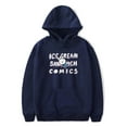 thumbnail image 1 of Ice Cream Sandwich Merch Hoodie Comic Logo Long Sleeve Pullover Men Women, 1 of 2