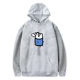thumbnail image 1 of Ice Cream Sandwich Merch Hoodie Cute Logo Long Sleeve Men Women Streetwear Pullover, 1 of 4