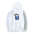 thumbnail image 1 of Ice Cream Sandwich Merch Hoodie Cute Logo Long Sleeve Men Women Streetwear Pullover, 1 of 5