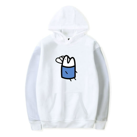 Ice Cream Sandwich Merch Hoodie Cute Logo Long Sleeve Unisex Streetwear Pullover Crewneck
