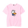 thumbnail image 1 of Ice Cream Sandwich Merch T-Shirt Comic T Shirts Eating Pizza Short Sleeve Top Men Women Tee, 1 of 2