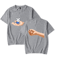 thumbnail image 1 of Ice Cream Sandwich Merch T-Shirt Comic T Shirts Short Sleeve Top Men Women Tee, 1 of 2