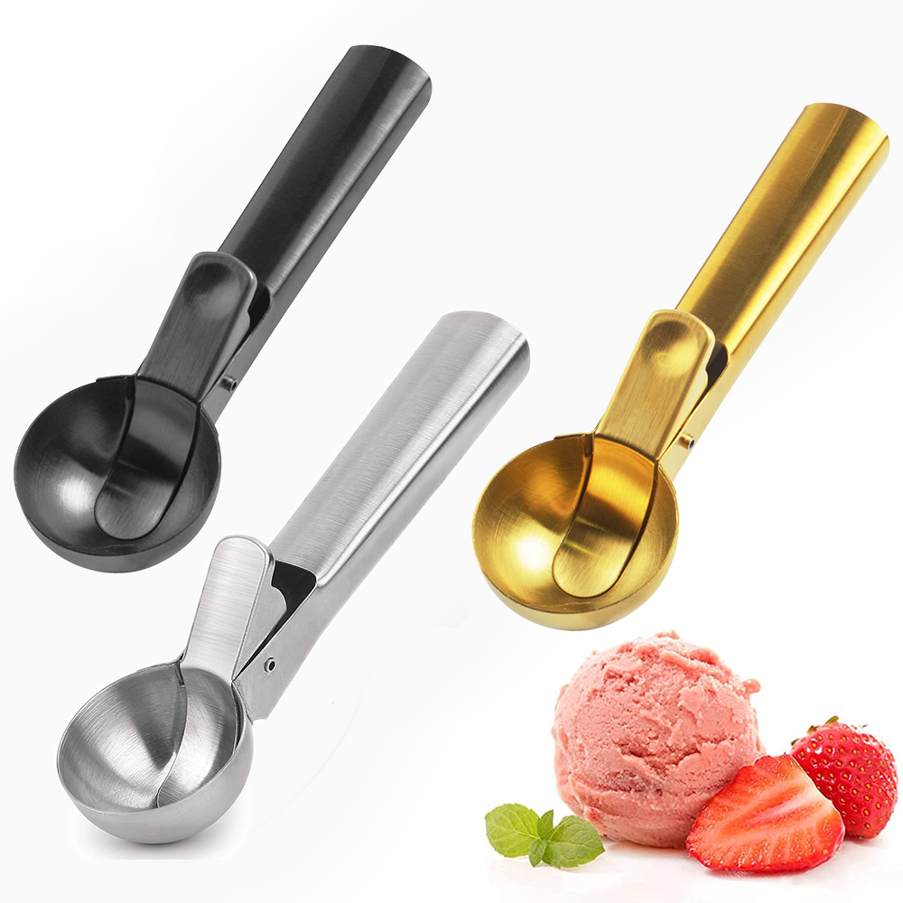 Ice Cream Scoop, Nonstick AntiFreeze Ice Cream Scooper One Piece