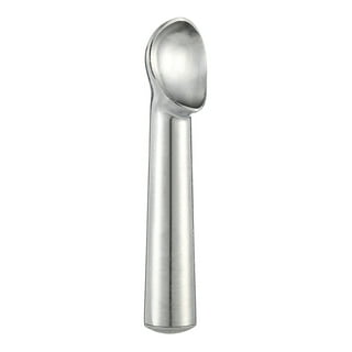 Cookie Scoop - #40 (0.78 oz) - Disher, Portion Scoop, Food Scoop - Portion Control - 18/8 Stainless Steel, Black Handle