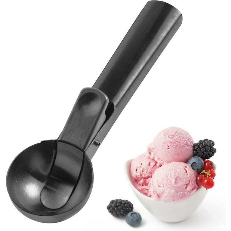 Ice Cream Scoop, Stainless Steel Small Ice Cream Scooper for Fruit