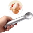 thumbnail image 1 of Original Ice Cream Scoop Unique Liquid Filled Heat Conductive Handle Simple One Piece Aluminum Design Easy Release, 1 of 15