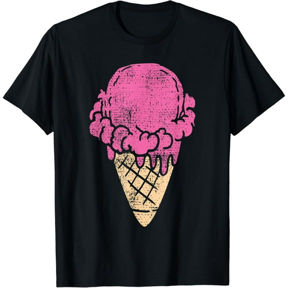 Ice Cream Shirt Strawberry T-Shirt100% pure cotton
