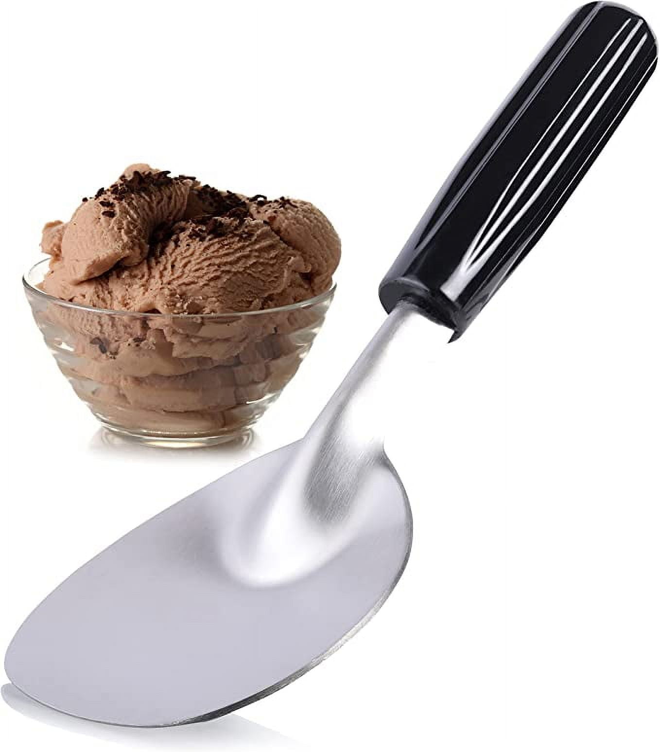 2PCS Summer Ice Cream Scoop with Trigger, Stainless Steel Ice