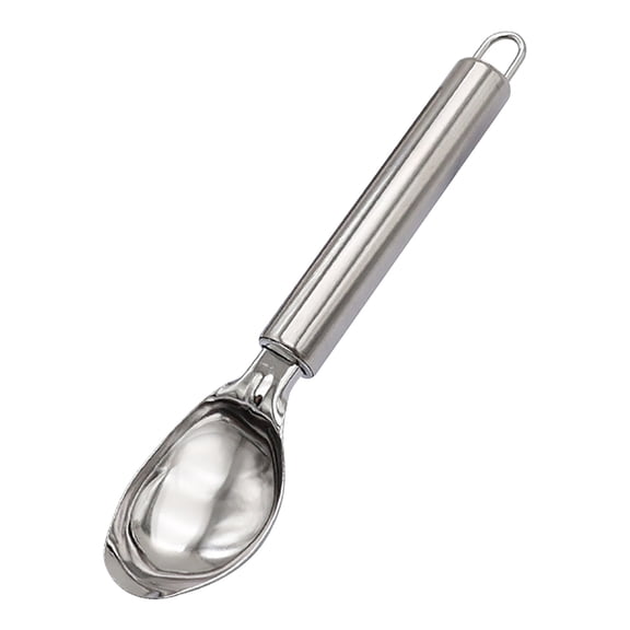 Ice Cream Spoons Large 7.6-Inch Non-Stick Metal Ice Cream Spoon, Yogurt Ice Cream Stainless Steel Scoop for Watermelon, Desserts