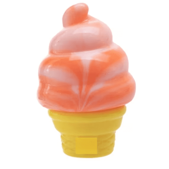 Ice Cream Squishy Toys Mini Food Squishies Toys,Soft Kawaii Ice Cream Popsicles Squeeze Stress Relief Sensory Toys, Slow-Rising Squishies Fidget Toys for Party Favors Orange
