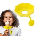thumbnail image 1 of Ice Cream Stand Yellow, Holders for Kids No Drip Grade Reusable Silicone Holder Cold Stand Ice Stick Mount Catches Before They Drop for Kids (An Ice Cream Stand), 1 of 6