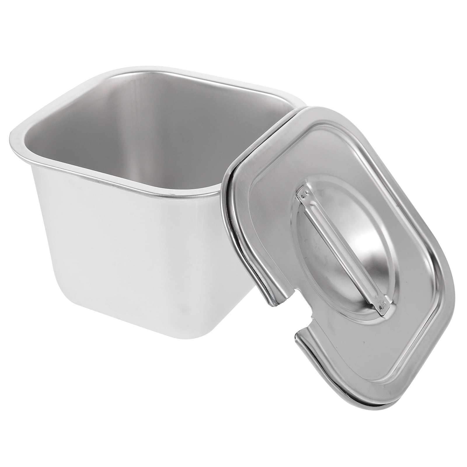 Recardis Stainless Steel Ice Cream Container Freezer Food Storage